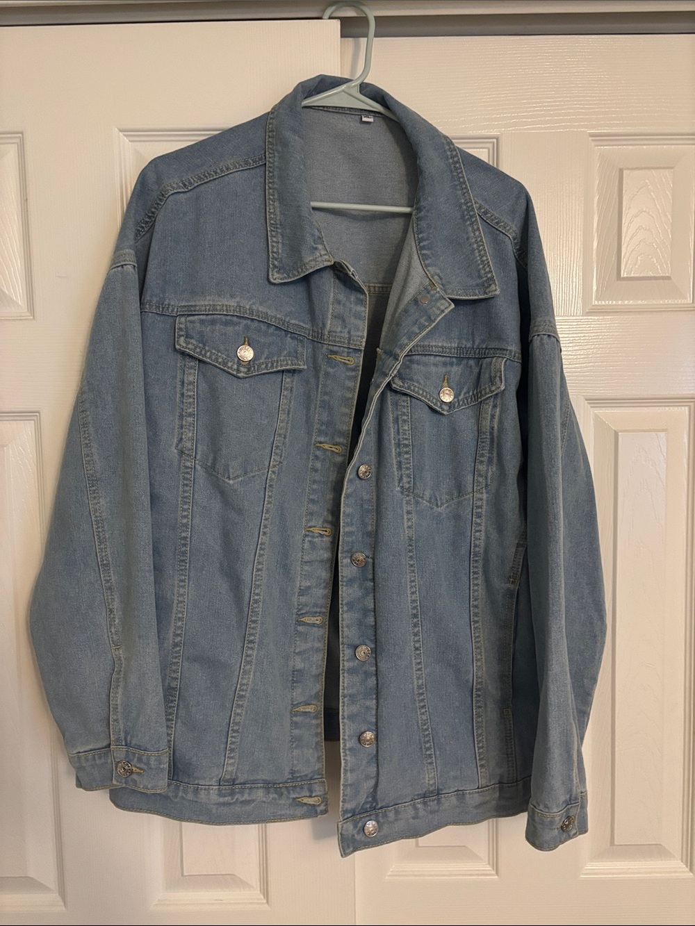 Women’s Light Blue Denim Jacket - Classic Jean Coat